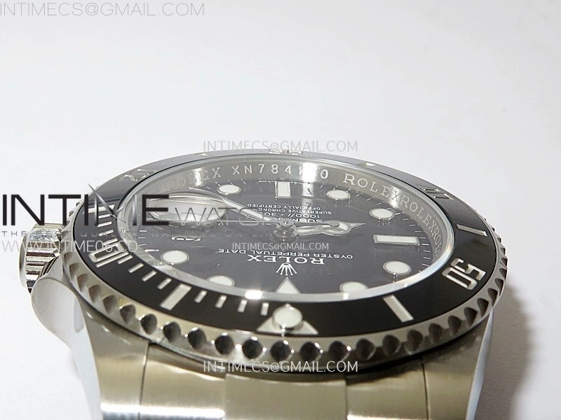 Submariner 41mm 126610 LN Black Ceramic 904L Steel AR+F 1:1 Best Edition Black Dial On 904L SS Bracelet VR3235