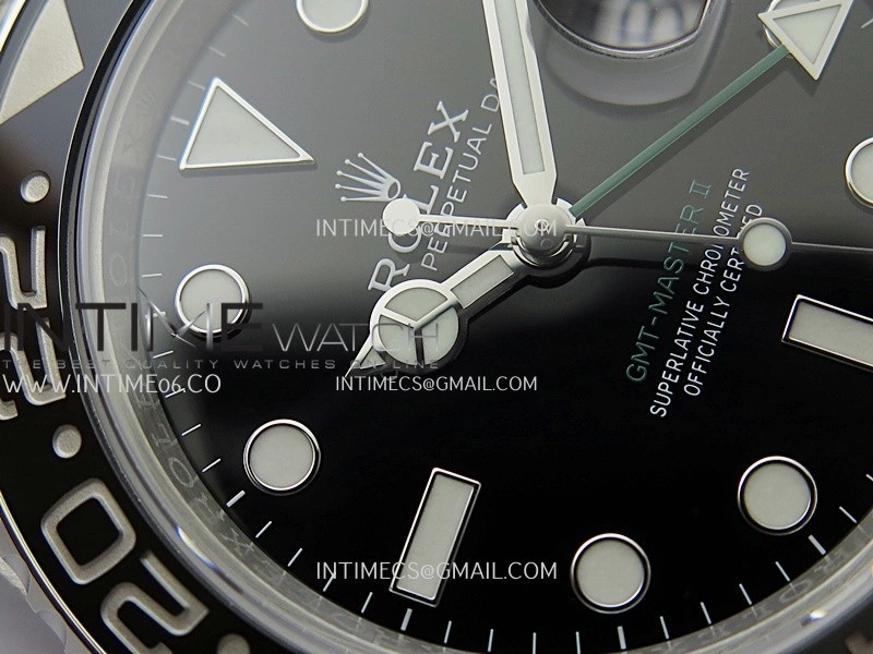 GMT-Master II 126710 GRNR Black Gray V3 904L SS VSF 1:1 Best Edition Black Dial On Jubilee Bracelet DD3285 CHS
