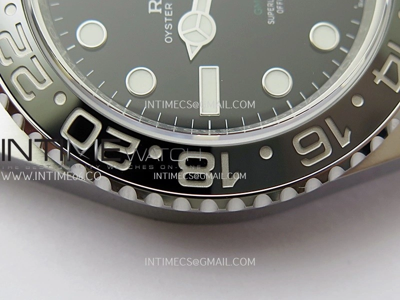 GMT-Master II 126710 GRNR Black Gray V3 904L SS VSF 1:1 Best Edition Black Dial On Jubilee Bracelet DD3285 CHS
