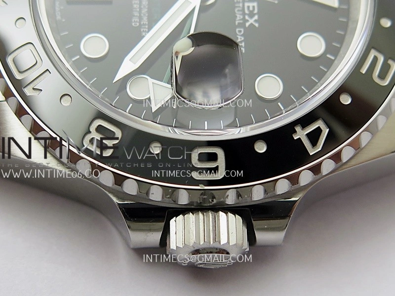 GMT-Master II 126710 GRNR Black Gray V3 904L SS VSF 1:1 Best Edition Black Dial On Jubilee Bracelet DD3285 CHS