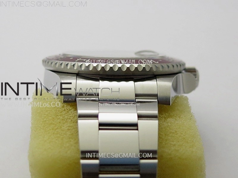 GMT-Master II 126710 Black Red Ceramic 904L SS ARF Best Edition Black Dial on Oyster Bracelet VR3285 CHS
