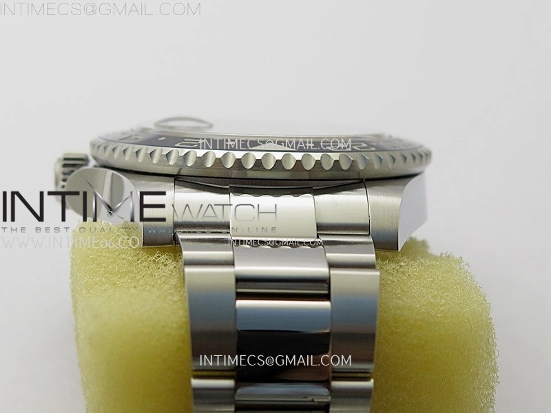 GMT-Master II 126710 Black Red Ceramic 904L SS ARF Best Edition Black Dial on Oyster Bracelet VR3285 CHS