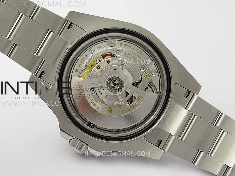 GMT-Master II 126710 Black Red Ceramic 904L SS ARF Best Edition Black Dial on Oyster Bracelet VR3285 CHS