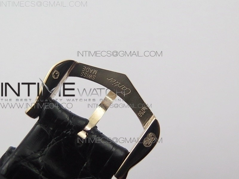 Panthère Secrete Ladies 27mm RG 8848F 1:1 Best Edition White Dial on Black Croco Strap Ronda Quartz