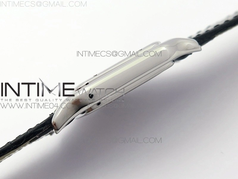Panthère Secrete Ladies 27mm SS 8848F 1:1 Best Edition White Dial on Black Croco Strap Ronda Quartz