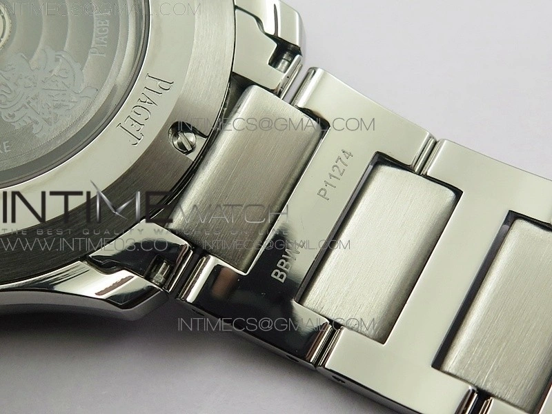 Piaget Polo S 42mm SS MKF 1:1 Best Edition Blue Textured Dial on SS Bracelet A1110P