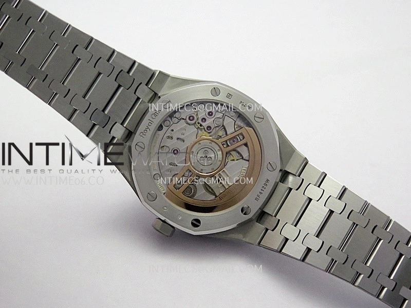 Royal Oak 41mm 15510BC Gain Weight DDF 1:1 Best Edition Smoke Blue Dial On SS Bracelet Super Clone DD4302