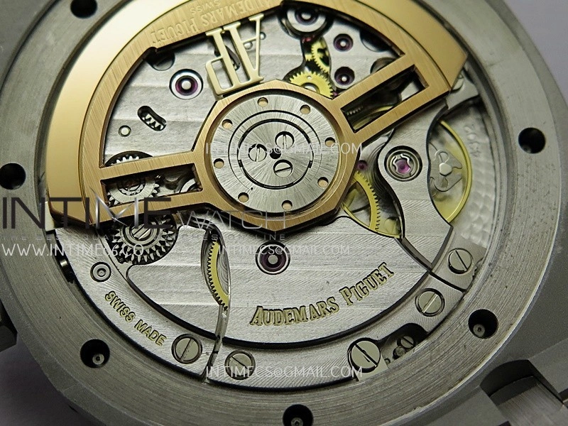 Royal Oak 41mm 15510BC Gain Weight DDF 1:1 Best Edition Smoke Blue Dial On SS Bracelet Super Clone DD4302