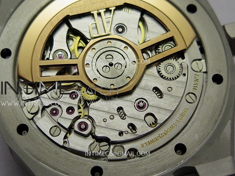 Royal Oak 41mm 15510BC Gain Weight DDF 1:1 Best Edition Smoke Blue Dial On SS Bracelet Super Clone DD4302