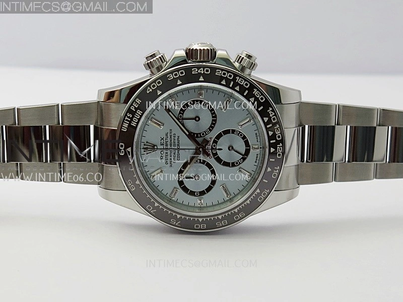 Daytona 126506 Gain Weight VSF 1:1 Best Edition Ice Blue Dial T Diamond Marker on Bracelet DD4131