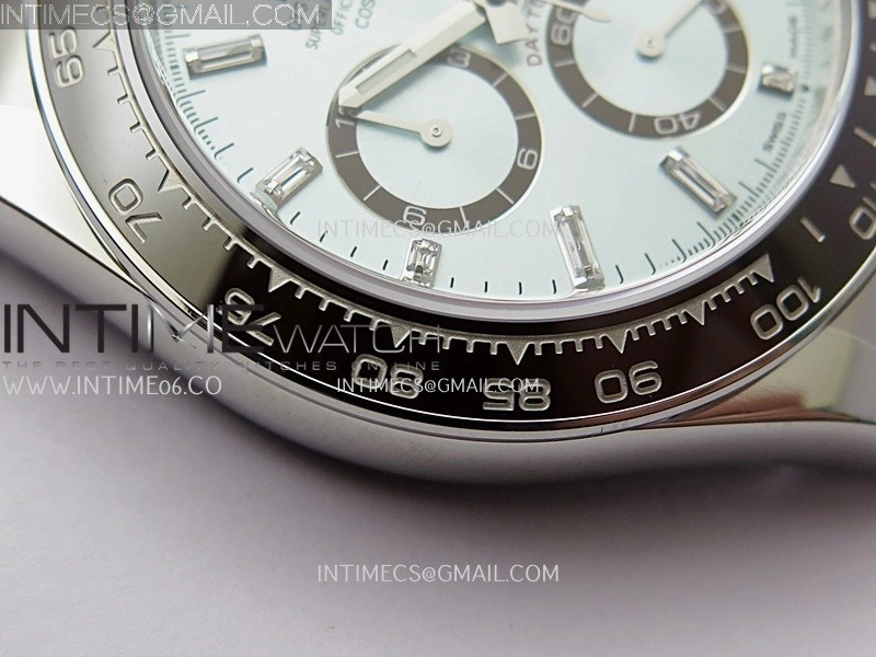 Daytona 126506 Gain Weight VSF 1:1 Best Edition Ice Blue Dial T Diamond Marker on Bracelet DD4131
