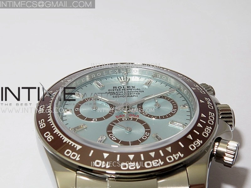 Daytona 126506 Gain Weight VSF 1:1 Best Edition Ice Blue Dial T Diamond Marker on Bracelet DD4131