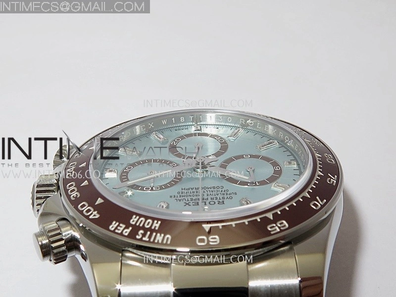 Daytona 126506 Gain Weight VSF 1:1 Best Edition Ice Blue Dial T Diamond Marker on Bracelet DD4131