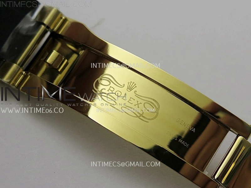 Sky-Dweller 336238 Gain Weight YG ZF 1:1 Best Edition Gold Dial On Oysterflex Rubber Strap Asian 2824