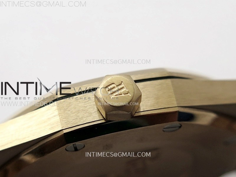 Lady Royal Oak 33mm 67651 RG ZF 1:1 Best Edition RG Textured Dial on RG Bracelet RONDA Quartz