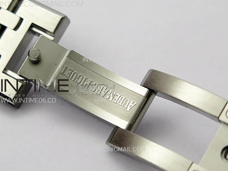 Royal Oak 37mm 15450 SS IPF 1:1 Best Edition Blue Dial on SS Bracelet SA3120 Super Clone
