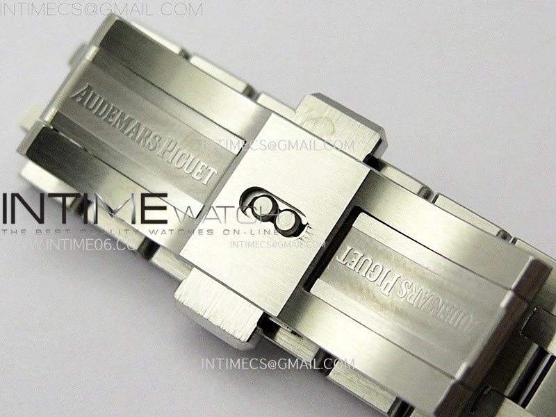 Royal Oak 37mm 15450 SS IPF 1:1 Best Edition Gray Dial on SS Bracelet SA3120 Super Clone