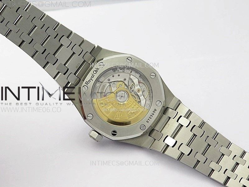 Royal Oak 37mm 15450 SS IPF 1:1 Best Edition Gray Dial on SS Bracelet SA3120 Super Clone
