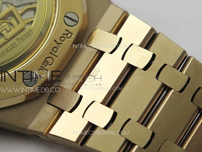 Royal Oak 39mm 16202 50th RG ZF 1:1 Best Edition Gray Textured Dial on SS Bracelet A7121
