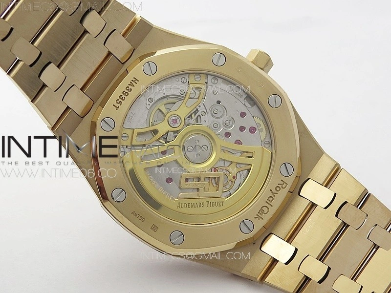 Royal Oak 39mm 16202 50th RG ZF 1:1 Best Edition Gray Textured Dial on SS Bracelet A7121