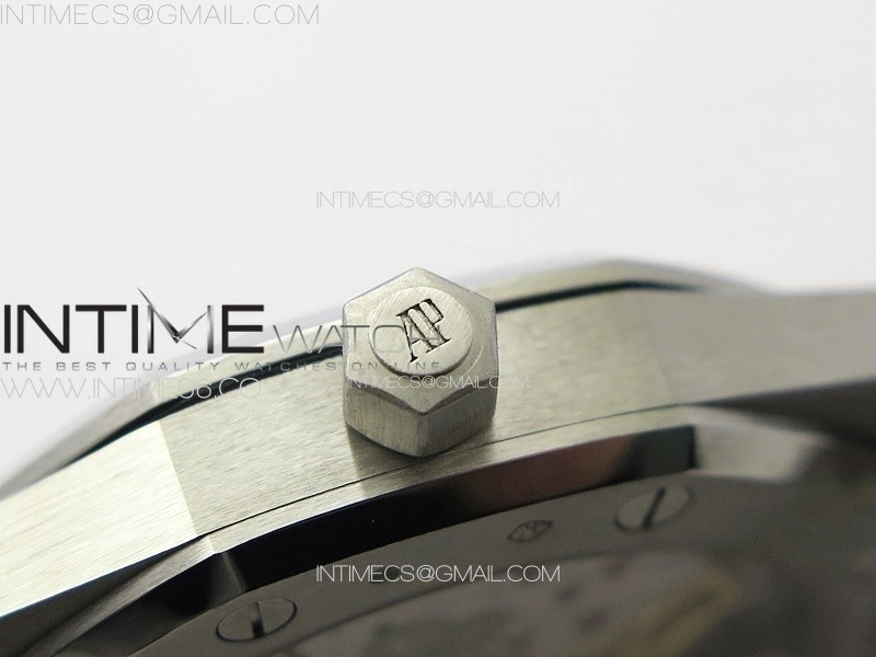 Royal Oak 39mm 16202 50th SS ZF 1:1 Best Edition Blue Textured Dial on SS Bracelet A7121