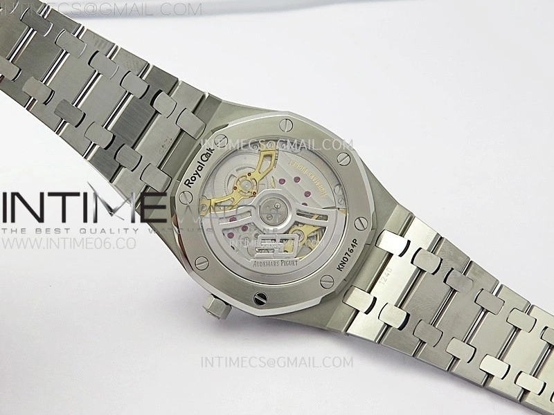 Royal Oak 39mm 16202 50th SS ZF 1:1 Best Edition Blue Textured Dial on SS Bracelet A7121