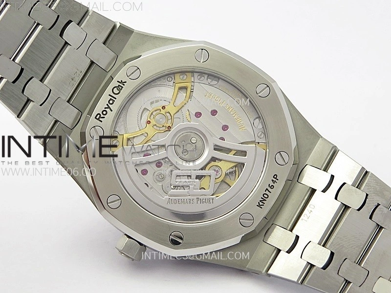 Royal Oak 39mm 16202 50th SS ZF 1:1 Best Edition Blue Textured Dial on SS Bracelet A7121