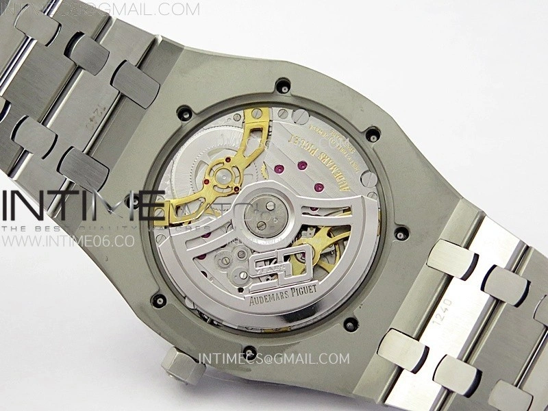 Royal Oak 39mm 16202 50th SS ZF 1:1 Best Edition Blue Textured Dial on SS Bracelet A7121
