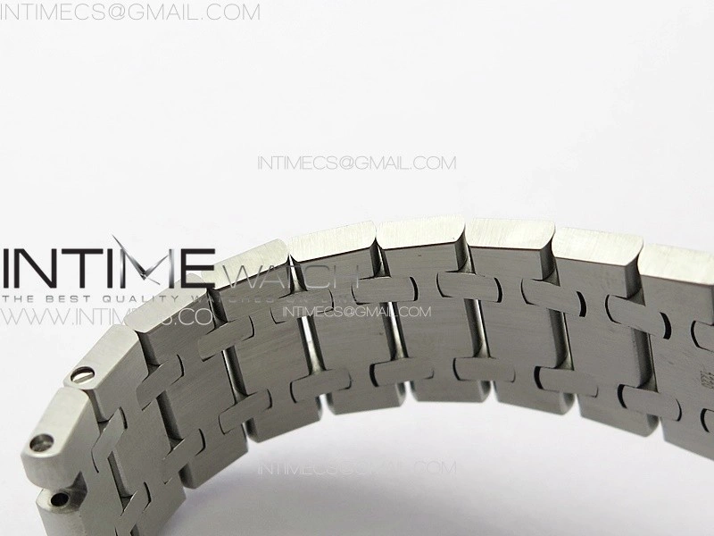 Royal Oak 41mm 15510 50th SS ZF 1:1 Best Edition Blue Textured Dial on SS Bracelet A4302