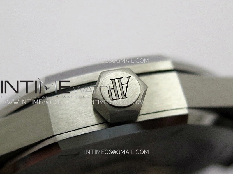 Royal Oak 41mm 15510 SS DDF 1:1 Best Edition Blue Dial On SS Bracelet DD4302 Super Clone