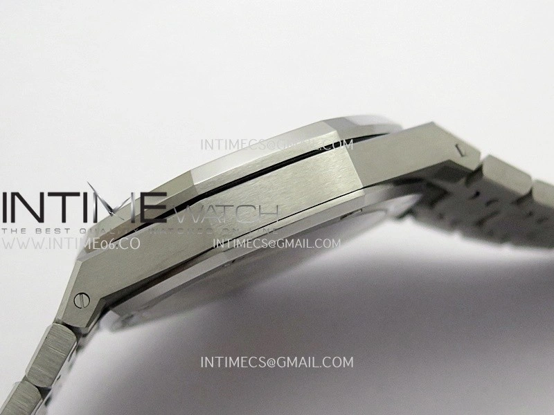 Royal Oak 41mm 15510 SS DDF 1:1 Best Edition Blue Dial On SS Bracelet DD4302 Super Clone