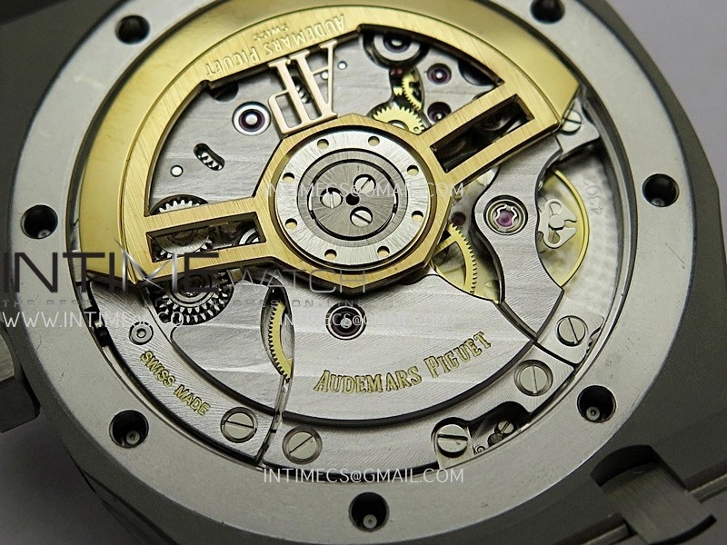 Royal Oak 41mm 15510 SS DDF 1:1 Best Edition Blue Dial On SS Bracelet DD4302 Super Clone