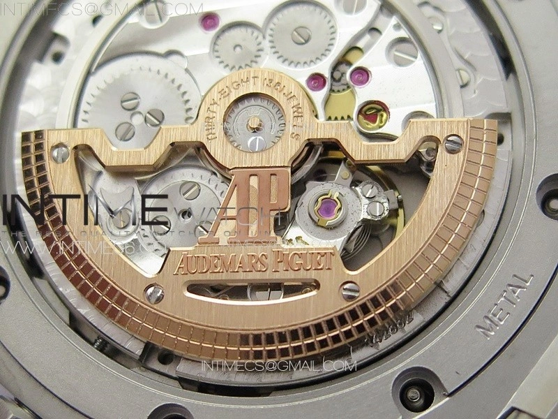 Royal Oak 41mm Complicated 26574 SS APSF1:1 Best Edition Black Dial on SS Bracelet A5134