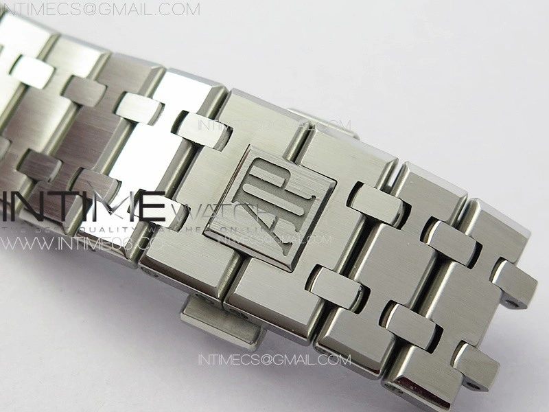 Royal Oak 41mm Complicated 26574 SS APSF1:1 Best Edition White Dial on SS Bracelet A5134