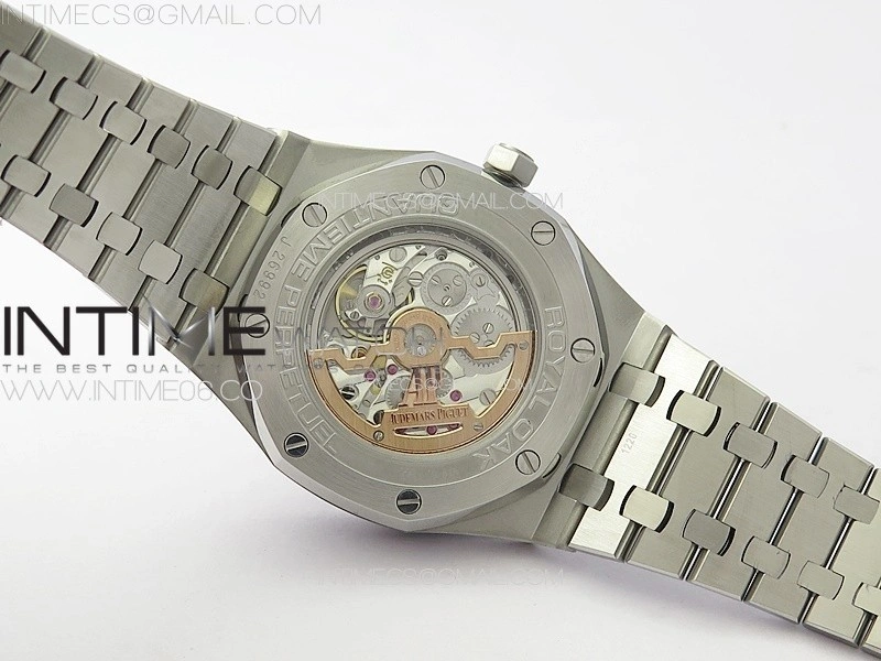 Royal Oak 41mm Complicated 26574 SS APSF1:1 Best Edition White Dial on SS Bracelet A5134