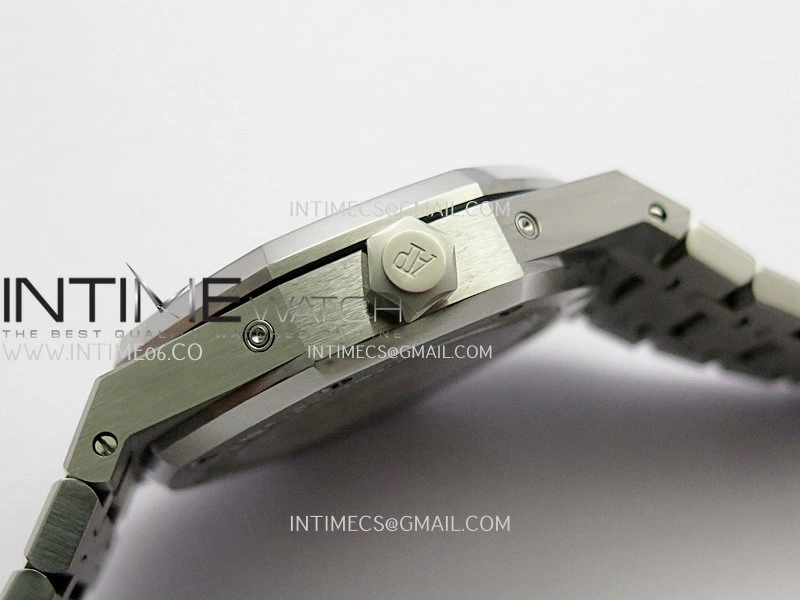 Royal Oak 41mm Complicated 26574 SS BBS Best Edition Burgundy Dial On SS Bracelet A5134