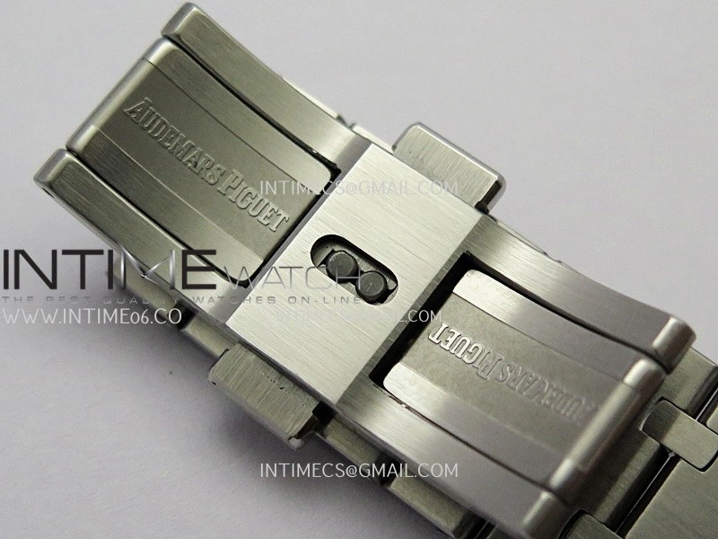Royal Oak 41mm Complicated 26574 SS BBS Best Edition Burgundy Dial On SS Bracelet A5134