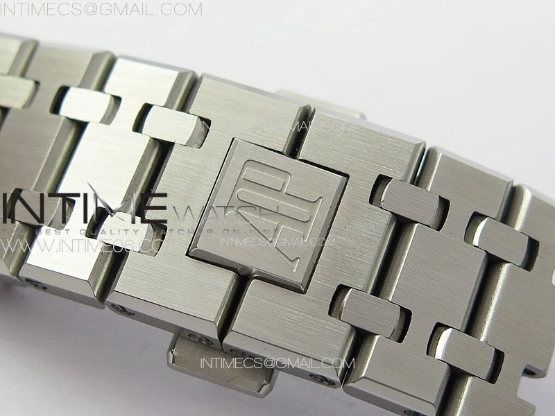 Royal Oak 41mm Tourbillon SS T Crystal Bezel BBS Best Edition Black Dial on SS Bracelet