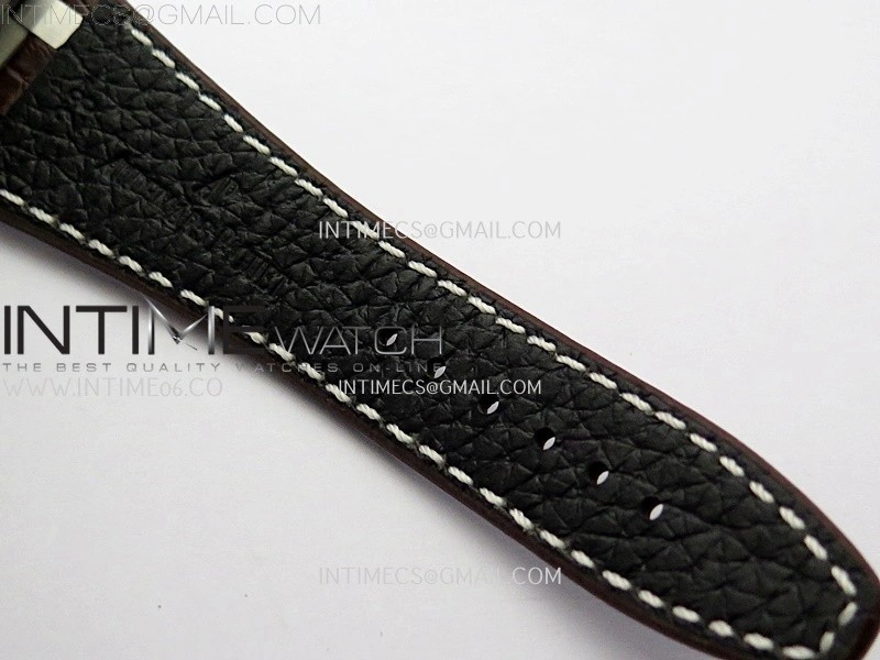Royal Oak Offshore 42mm Safari TKF Best Edition White Dial on Brown Leather Strap A7750
