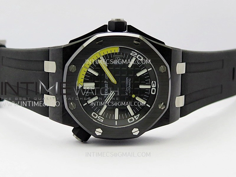 Royal Oak Offshore Diver 15706 Forged Carbon APSF 1:1 Best Edition On SA3120 Super Clone
