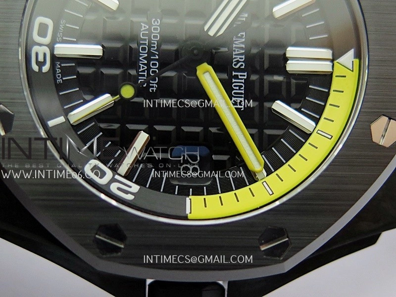 Royal Oak Offshore Diver 15706 Forged Carbon APSF 1:1 Best Edition On SA3120 Super Clone