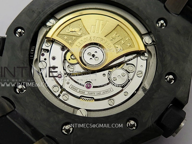 Royal Oak Offshore Diver 15706 Forged Carbon APSF 1:1 Best Edition On SA3120 Super Clone