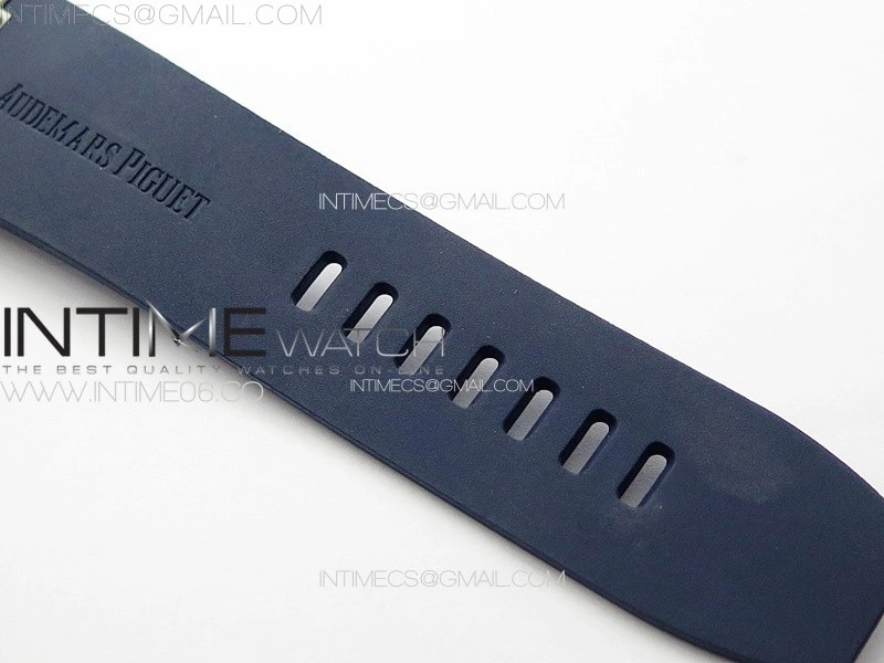 Royal Oak Offshore Diver 15720 IPF 1:1 Best Edition Blue Dial on Blue Rubber Strap A4308