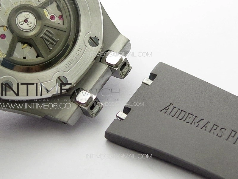 Royal Oak Offshore Diver 15720 IPF 1:1 Best Edition Gray Dial on Gray Rubber Strap A4308