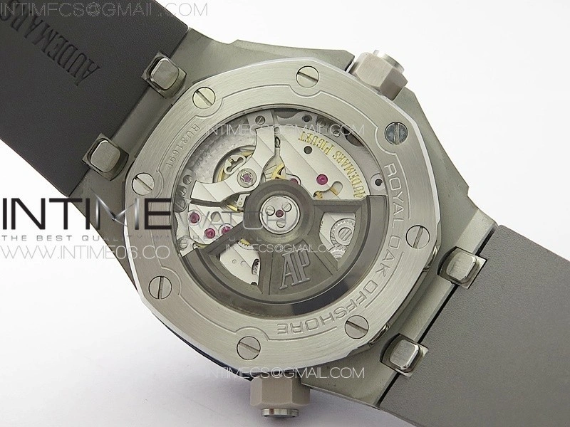 Royal Oak Offshore Diver 15720 IPF 1:1 Best Edition Gray Dial on Gray Rubber Strap A4308