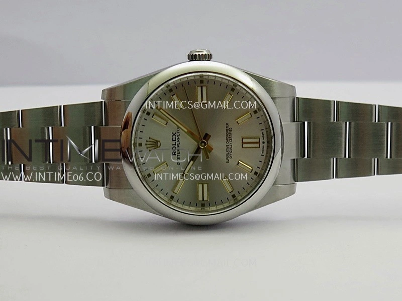 Oyster Perpetual 124300 41mm 904L SS VF 1:1 Best Edition Silver Dial On 904L SS Bracelet DD3230