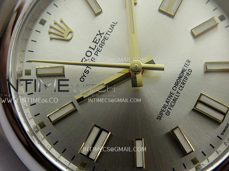 Oyster Perpetual 124300 41mm 904L SS VF 1:1 Best Edition Silver Dial On 904L SS Bracelet DD3230
