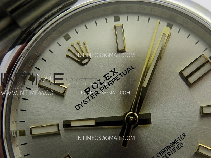 Oyster Perpetual 124300 41mm 904L SS VF 1:1 Best Edition Silver Dial On 904L SS Bracelet DD3230