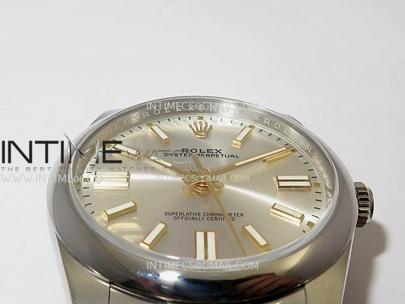 Oyster Perpetual 124300 41mm 904L SS VF 1:1 Best Edition Silver Dial On 904L SS Bracelet DD3230