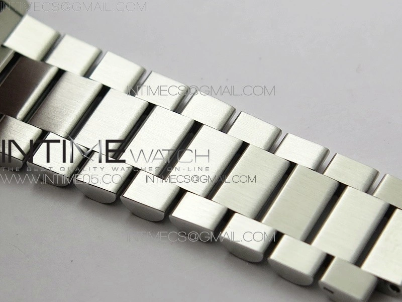 Day-Date 36 128239 SS Crystal BP Best Edition White MOP Crystal Markers Dial on SS President Bracelet A2836